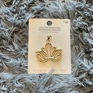 Brand new lotus pendant “ New Beginnings”
